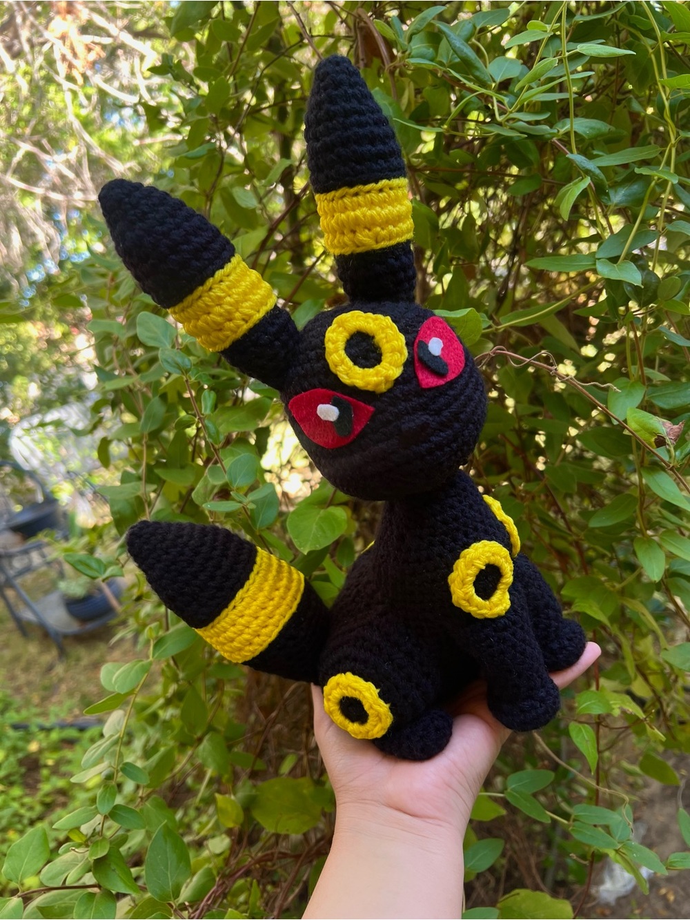 Handmade Crochet Pokémon Umbreon